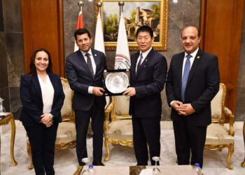 وزير الرياضة يفتتح بطولة الفراعنة الدولية للجمباز بإستاد القاهرة الدولي