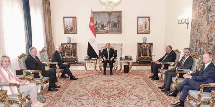 السيسي يستقبل اليوم السيد “چوزيب بوريل”، الممثل الأعلى للشئون الخارجية