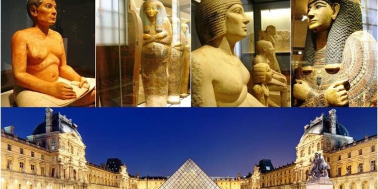حكاية الآثار المصرية فى متحف اللوفر