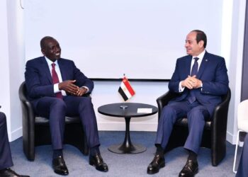 السيسى يلتقى مع الرئيس الكيني ويليام روتو