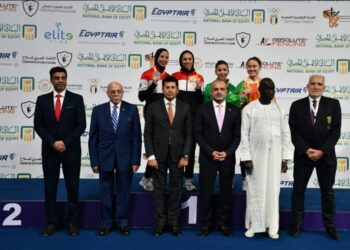 وزير الشباب والرياضة يشهد نهائيات اليوم الأول لبطولة أفريقيا …