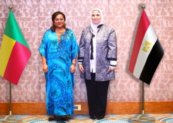 وزيرة التضامن الإجتماعي تستقبل وزيرة الشئون الإجتماعية بجمهورية بنين