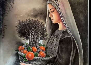 قلبي دمشقيّ ولبنانية عينايَ