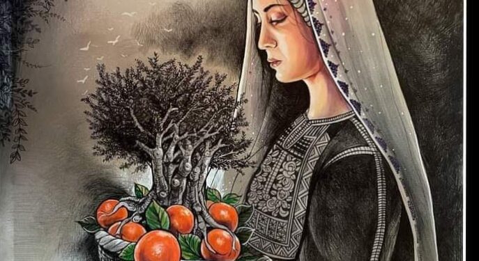 قلبي دمشقيّ ولبنانية عينايَ