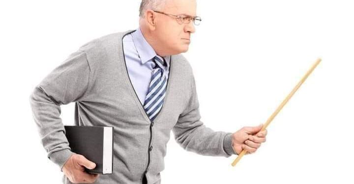 ‏أعيدوا العصا للمعلم …