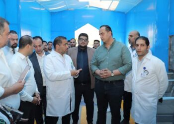 رئيس هيئة الرعاية الصحية في جولة تفقدية