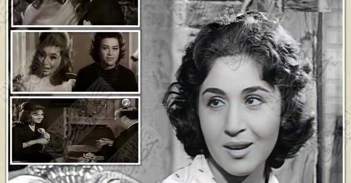 فوزية خطيبة الفنان فؤاد المهندس في فيلم “عائلة زيزي” …  