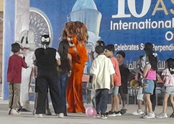 فنون أطفال أسوان في ثالث ليالي إحتفالات 30 يونيو