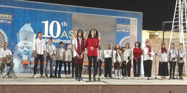 ثقافة أسوان تختتم احتفالات 30 يونيو بعروض لكورال الأطفال