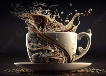 فنجانُ قهوة  على شرَكِ الزَّمان