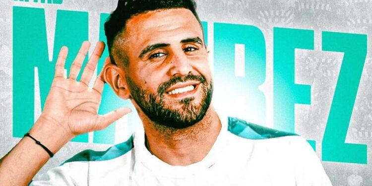 أهلي جدة يعلن رسميًا ضم النجم الجزائري رياض محرز