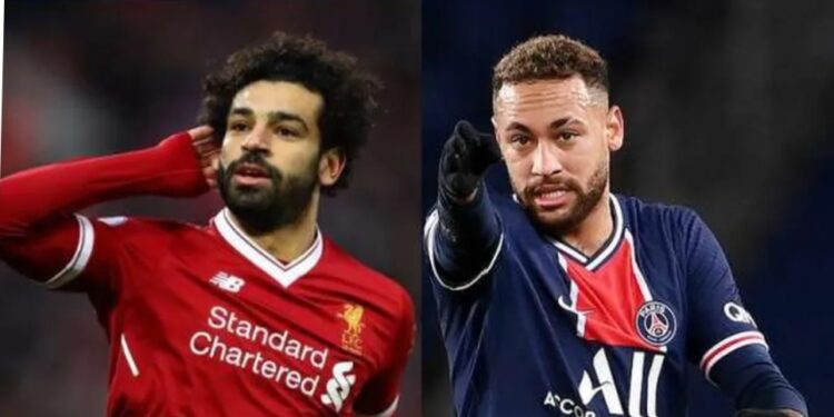 الهلال السعودي يفاوض محمد صلاح بسبب ميسي.. ونيمار في الصورة