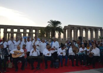 ساحة أبوالحجاج بالأقصر تشهد احتفالات ثورة 30 يونيو