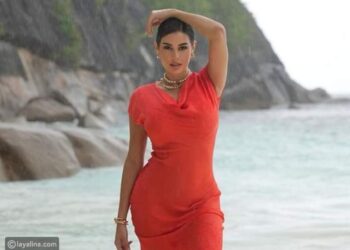 جدل جديد حول تقليد ياسمين صبري لجورجينا في أحدث صورها