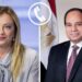السيسي يتلقي اتصالاً هاتفياً من السيدة جورجيا ميلوني، رئيسة وزراء إيطاليا