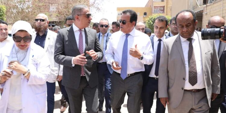 في ختام جولته بمحافظة الفيوم وتفقده حملة 100 يوم صحة..