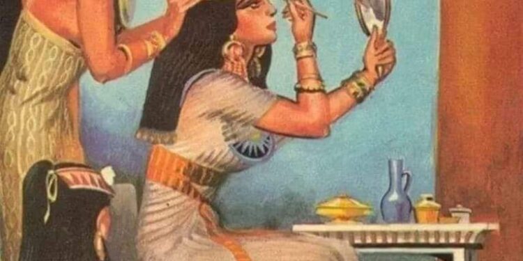 المكياج عند المصريين القدماء …