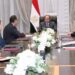 السيسي يجتمع برئيس الوزراء وعدد من الوزراء