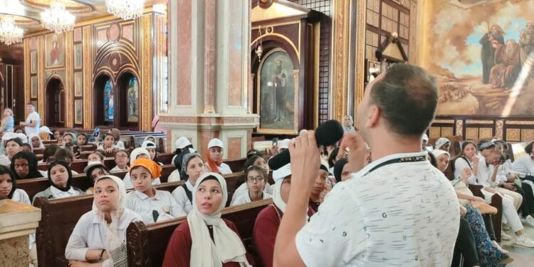 كاتدرائية السمائيين تستقبل أطفال المحافظات الحدودية