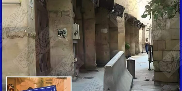 حارة السنانين المتفرعة من شارع المعز لدين الله الفاطمي