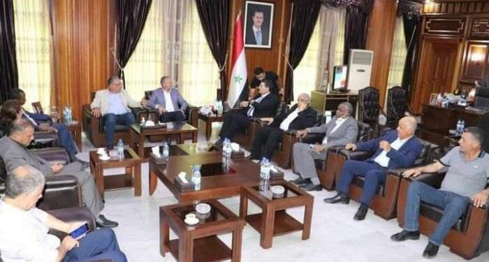 من اللاذقيه…وزير الزراعة يناقش التعاون مع نظيره اللبناني