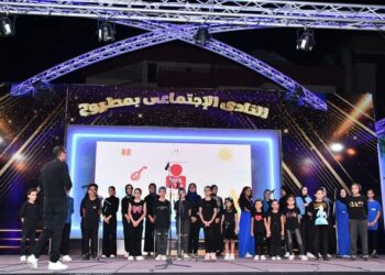 أطفال مطروح يقدمون ألوانا من الفنون الشعبية