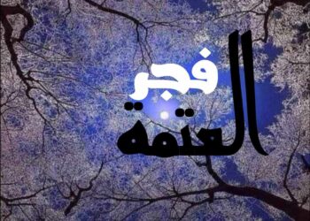 عتمة الفجر .. بقلم الشاعر فضل عثمان أبو حريرة ن