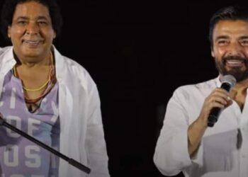 7 مشاهد من حفل «منير» و«الشاعري» في العلمين..