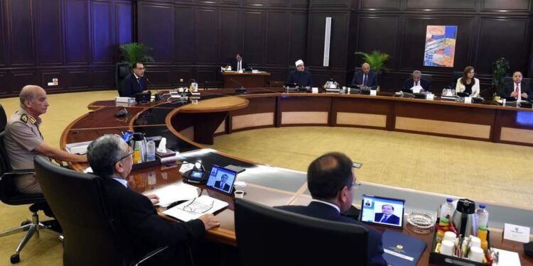 اجتماع مجلس الوزراء رقم 252 برئاسة الدكتور مصطفى مدبولى