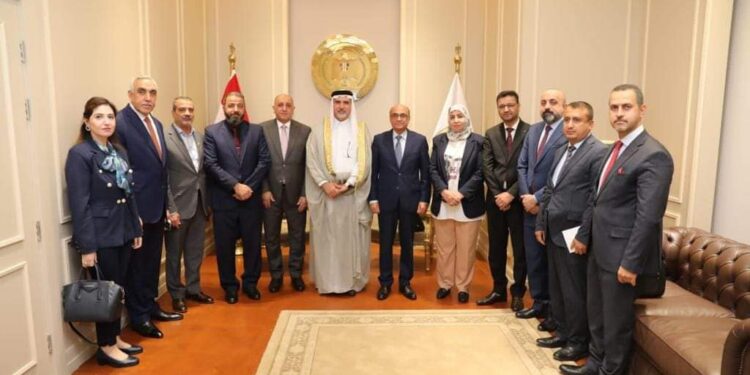 وزير العدل يستقبل وفد من البرلمان العراقي