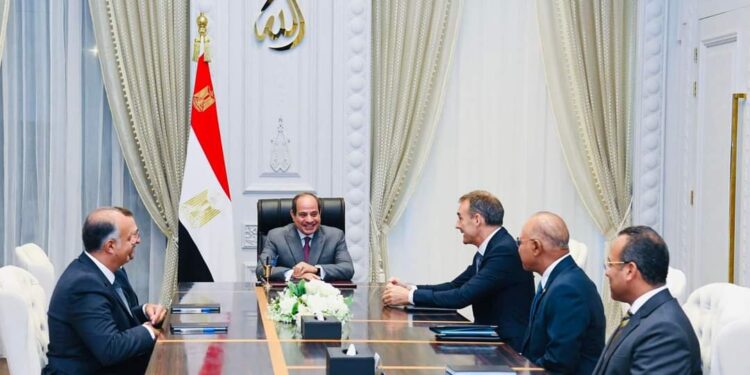 السيسى يستقبل اليوم السيد “برنارد لوني”،