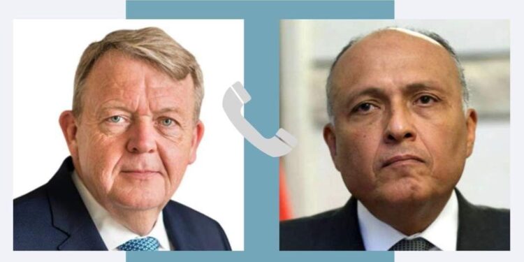 وزير الخارجية سامح شكري يتلقى اتصالاً من وزير خارجية الدنمارك