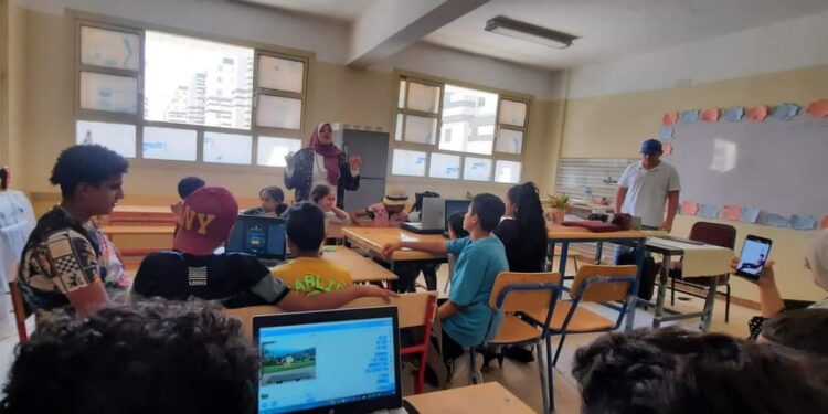 ورش متنوعة بمدرسة سميرة موسى ضمن البرامج الثقافية