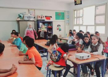 عرائس ومسرح وحكايات في اليوم الثاني بمدرسة سميرة موسى بأكتوبر 