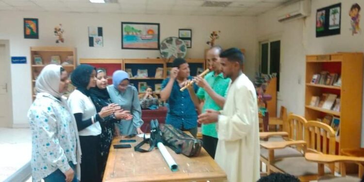 استمرار الإقبال على الأنشطة الصيفية للأطفال بثقافة الأقصر