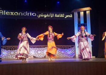 فلكلور المنيا وكفر الشيخ يحيي ليالي ثقافتنا في إجازتنا بالإسكندرية 