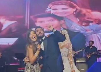 مفاجآة غير متوقعة من عريس لبناني لـ نانسي عجرم أثناء حفل زفافه