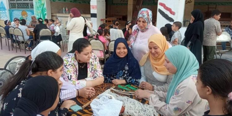 انطلاق المرحلة الثانية من مبادرة حياة كريمة الثقافية بقرى الزرقا بدمياط