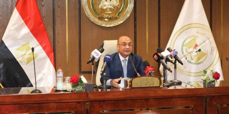 زيارة وفود من الجهات والهيئات القضائية إلى وزارة العدل بالعاصمة الإدارية الجديدة