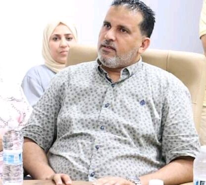 أستقبال المدير العام مستشفى بنغازي التعليمى لطب وجراحة العيون