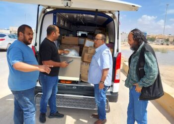 العيادة المجمعة خالد بن الوليد تخرج بقافلة مساندة طيبة