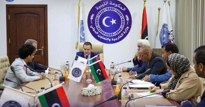 وزير الخارجية المفوض يستقبل القنصل الروسي