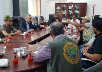 اجتماع مركز البحوث الزراعية البيضاء