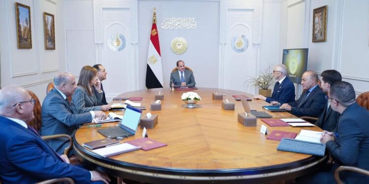 السيسى يستقبل اليوم السيد “جيانبيترو بينيدتي” رئيس مجلس إدارة شركة “دانيل