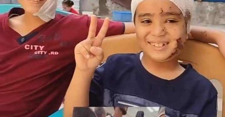 غزة تحت القصف …