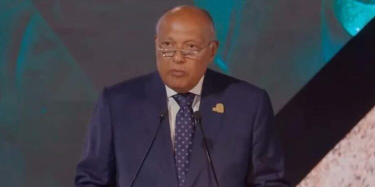 وزير الخارجية يشارك في افتتاح أسبوع المناخ في منطقة الشرق الأوسط