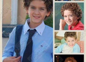 الفنان نُهاد نور الطفل عمر خيرت في فيلم “زكي شان”   