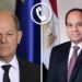 السيسى يتلقى اتصالا هاتفياً من المستشار الألماني أولاف شولتز