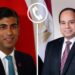 السيسى يتلقى اتصالاً هاتفياً من السيد ريشي سوناك …