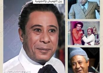 الفنان إبراهيم سعفان محامي شنب النجعاوي في فيلم”30 يوم في السجن”